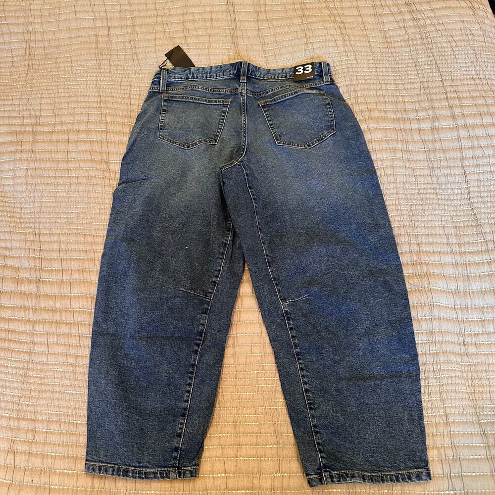 Joe’s 33 Relaxed Barrel Ankle Denim Jeans - Picture 5 of 6